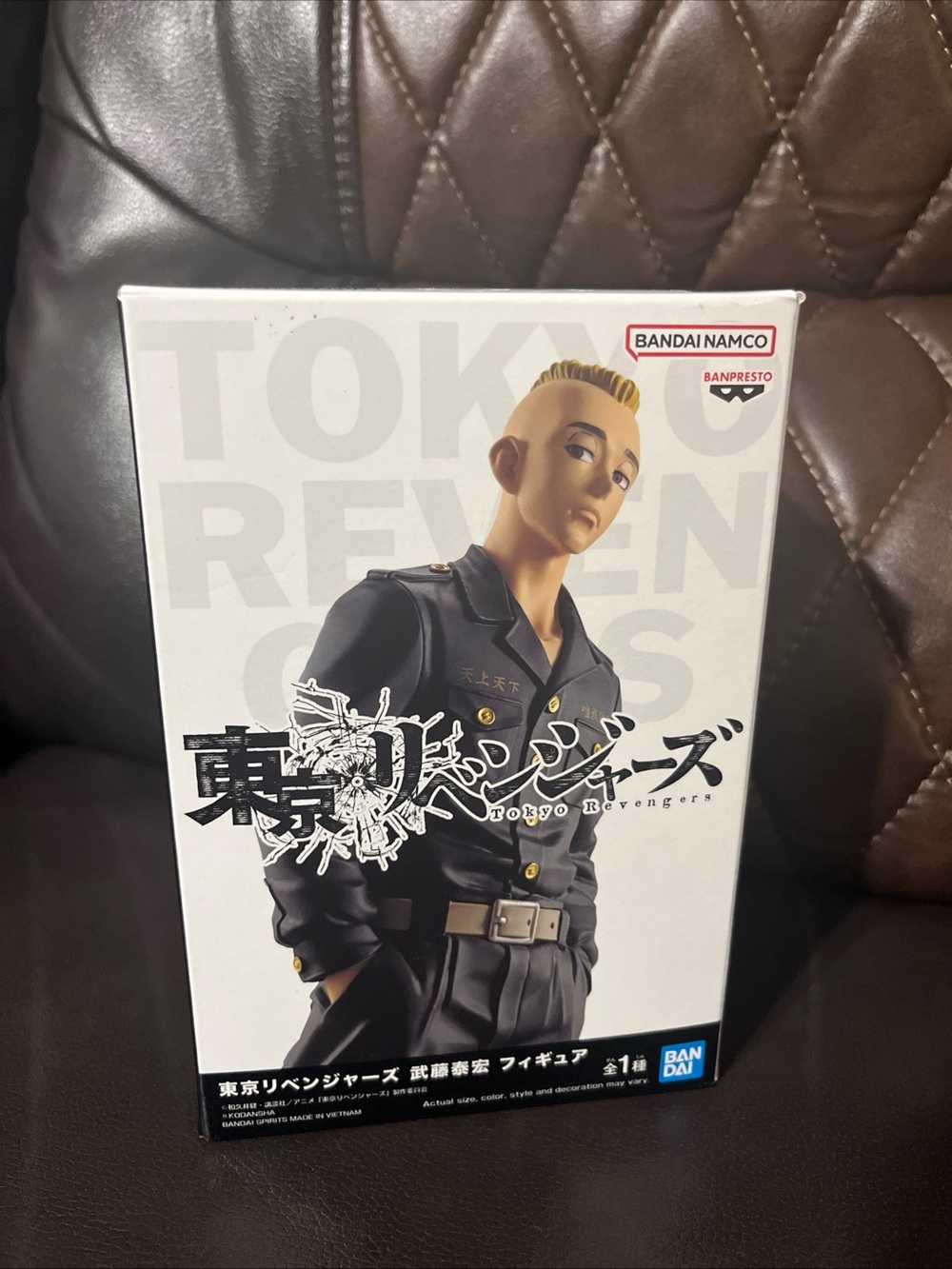 Bandai Namco Tokyo Revengers Blonde Figure - Black Outfit